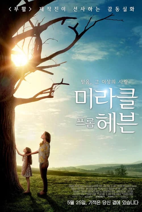 미라클 프롬 헤븐 포스터