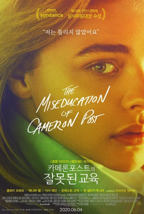 카메론 포스트의 잘못된 교육 포스터