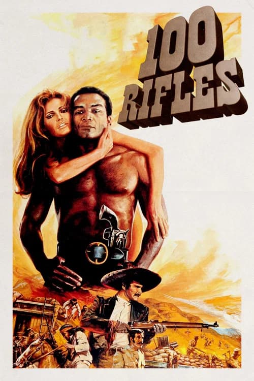 100 Rifles 포스터