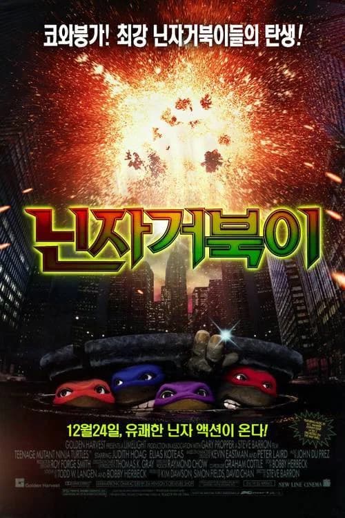 닌자 거북이 포스터
