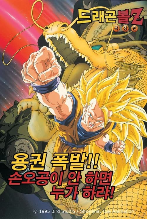 드래곤볼 Z 극장판 13: 용권 폭발!! 손오공이 안 하면 누가 하랴! 포스터