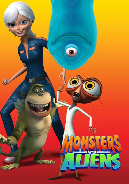 Monsters vs. Aliens 포스터