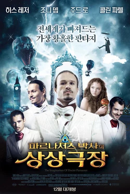 파르나서스 박사의 상상극장 포스터
